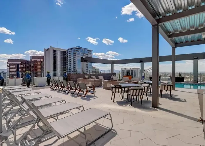 Apartament Boulevard Highrise Stu Sky Pool Parking Gym 27 Phoenix